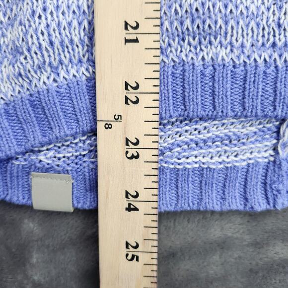 Bench Urban Wear Womens Long Sleeve Loose Knit Sweater Blue Size Small - Picture 3 of 9